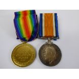 Two WWI Medals, awarded to 4658 Pte. J.J Willats 5th London Regiment, 1914-1918 medal and the George