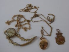 Miscellaneous 9 ct Gold Jewellery