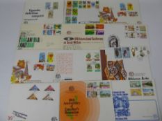 A Miscellaneous Collection of All World Stamps and First Day Covers, in two box files together