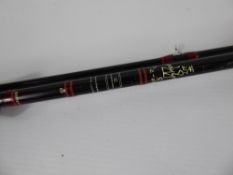 A Vintage Hardy Graphite Two-Piece 6/7 Weight Fly Rod, 10 ft, with the original canvas bag.