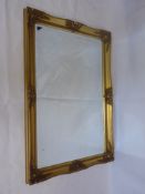 An English Manufacture Richmond Gilt- Effect Mirror, approx 60 x 90 cms