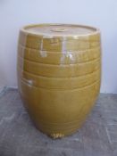 An Antique Price Bristol Stoneware Beer Barrel, approx 97 cms.