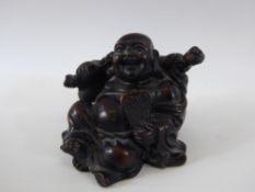 A Hardstone Carving of Laughing Buddha, approx 5 cms