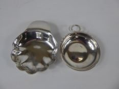 Two Silver Quaich, one London hallmark, dated 1972 mm R & K and having serpent form handle