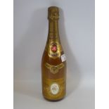 A Bottle of 1985 Louis Roederer Cristal Brut Champagne.