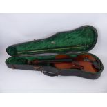 A Viotti Vintage Violin, in the original case. (af)