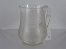 An Antique Ribbon-Glass Beaker.