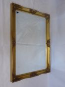 An English Manufacture Richmond Gilt- Effect Mirror, approx 60 x 90 cms