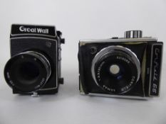 A Corfield 66 Camera and a Great Wall Camera. (af)