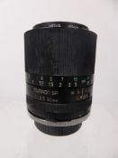 Tamron 90/2.5 Macro Lens.