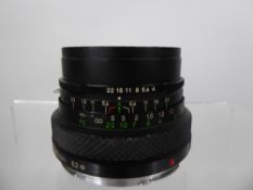 Zenza Bronica 40/4 Zenzanon MC lens (4213023) (nof).