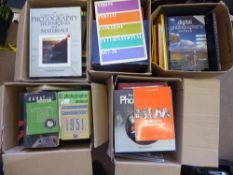 Boxes of Camera Books.