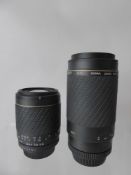 Pentax PK Fitting Sigma Lenses, 70-300 APO Lens, (slight haze) and a 70-210/4 APO (apeture lock