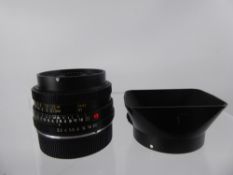 Leica 35/2.8 Elmarit R Lens, nr 2787743 3 Cam (DOF numbers repainted - nof).
