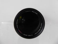 Contax 80-200 Vario-Sonnar Lens (nof - tested).