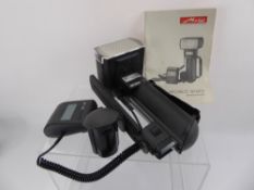 Metz Camera Flashguns 50MZ-5, 70 MZ-5 digital, 3 rechargeable batteries, no lead to charge.