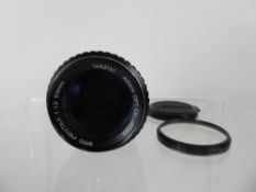 Pentax-M 50/1.2 smc Lens, nr 1462121 (nof).