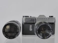 Canonflex RM Camera 50/1.8R, 135/2.5R.