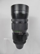 Pentacon 6 Camera Lens 300/4, + M42 Adaptor. (nof) (tested).