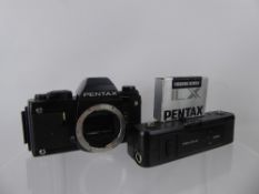 Pentax LX Camera nr 5232073, (winder not tested) and spare screen.