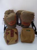 Six Small Billingham Camera Bags, overall in good condition.