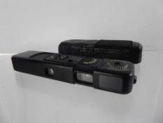Minox B (black) Camera and Case.
