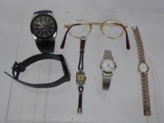 Miscellaneous Watches, including Quartz Aviatime, Swiss Swatch, Calypso, stainless steel Rotary,