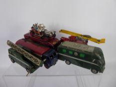 A Quantity of Dinky Supertoys, including Chitty Chitty Bang Bang, Express Horse Box, TV Mobile