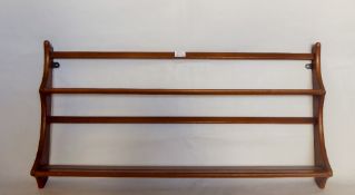 Two Oak Ercol Plate Racks, approx 97 x 50 cms