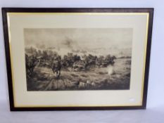 Harold Septamus Power (Australian), Black and White Print, 'WWI Scene', published April 1920,