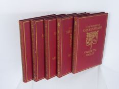 A Complete 39-volume Set of the Windsor Shakespeare (Edinburgh, 1902), in very good condition.