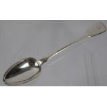 A Silver Basting Spoon, of William Chawner II London hallmark, dated 1830, approx 140 gms