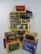 A Quantity of Days Gone Die Cast Model Cars, including Swanage Souvenir Bus, Breakfast Marmalade