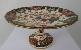 A Royal Crown Derby Imari Comport, pedestal base, approx 12 cms