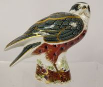 A Limited Edition Royal Crown Derby Paperweight, 'Hobby' nr 105 of 500, approx 13 cms, gilt