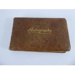 An Autograph Book, including Megan & Margaret Lloyd-George (daughter and wife of MP) illustrated.