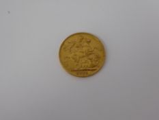 1910 Edward VII Gold Full Sovereign (Perth).