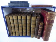 Miscellaneous Antique Books, including "The British Book of Ballads" edited by D.C. Hall Esq., F.S.