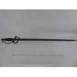 A Middle Eastern Sword, approx 60 cms in length.