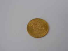 1963 Queen Elizabeth Gold Full Sovereign.