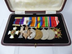 An Important Great War and WWII Medal Group awarded to Lt Col. Ernest Graham Hamilton, C.M.G; D.S.O;