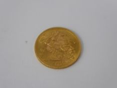 1963 Queen Elizabeth Gold Full Sovereign.