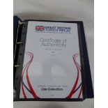 A Great Britain Torch Relay Limited Edition Common Cover, collection nr 0027, the collection