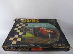 A Vintage Triang Scalextric Grand Prix Set, Model G.P2, in the original box.