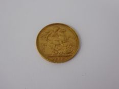 1900 Queen Victoria Gold Full Sovereign (Perth)