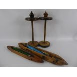 Miscellaneous 19th Century Bobbins,Shuttles and Reels.