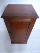 A Mahogany Bedside Pot Cupboard, approx 74 x 36 x 32 cms.