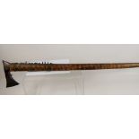 A Polish Antique 'Goral Highlander' Ciupaga (Axe), approx 86 cms