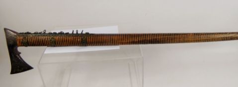 A Polish Antique 'Goral Highlander' Ciupaga (Axe), approx 86 cms