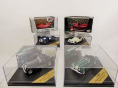 Miscellaneous 1:43 Die Cast Cars, including Vitesse L139A Morgan Super Sports 1961 Racing Green,